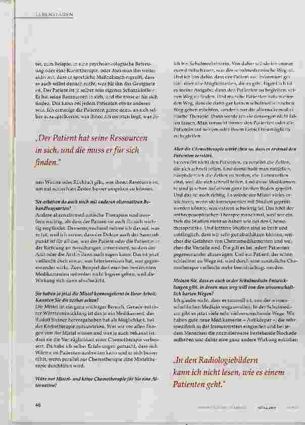 Vorschauseite 3: Der Patient ist sein eigenes Schatzkästchen