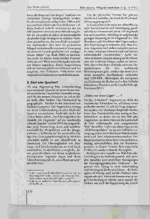 Vorschauseite 2: Demenzdörfer im Spannungsfeld von Segregation und Integration