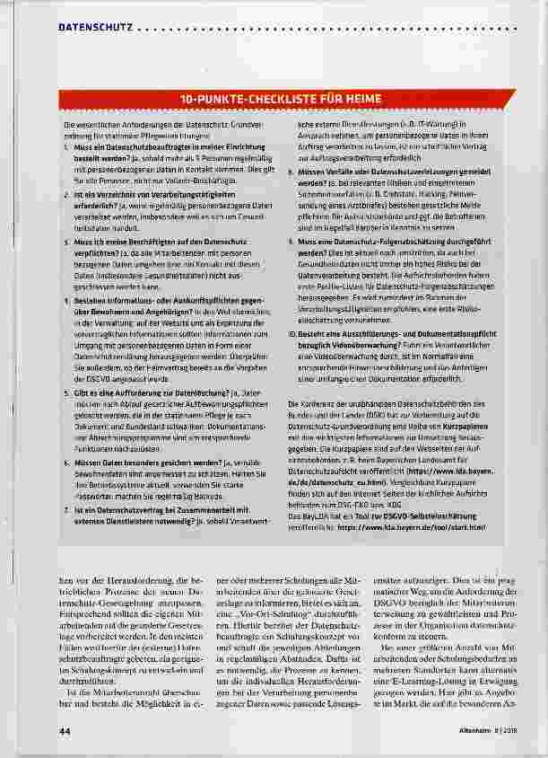 Vorschauseite 3: So sichern Sie sich ab