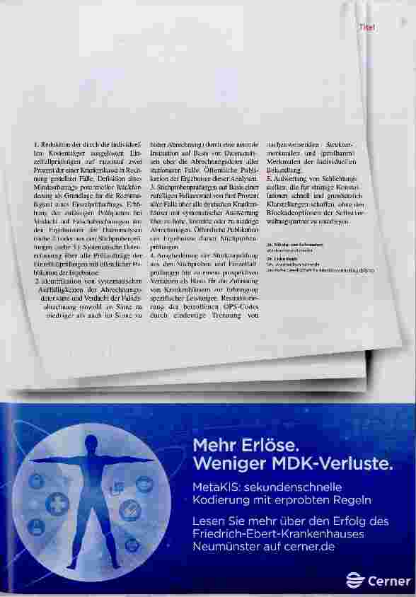 Vorschauseite 2: DGfM-Positionspapier Komplette Neuordnung