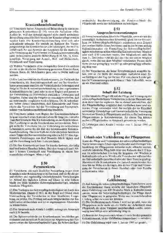 Vorschauseite 2: Regierungsentwurf des Gesundheits-Reformgesetzes (GRG) vom 27.4.1988