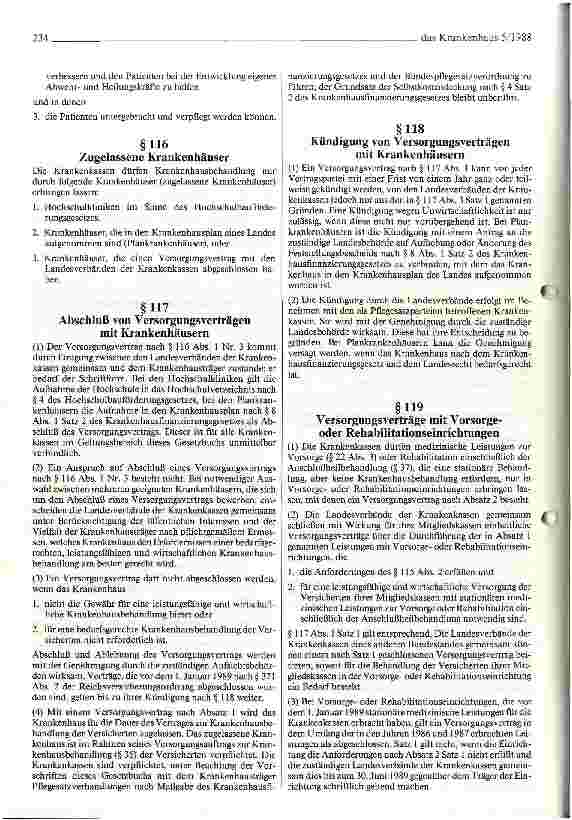 Vorschauseite 4: Regierungsentwurf des Gesundheits-Reformgesetzes (GRG) vom 27.4.1988