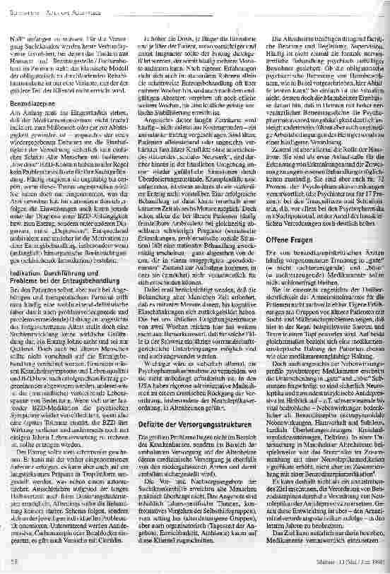 Vorschauseite 6: Man kann ja doch nichts dagegen tun? Sucht und Mißbrauch bei alten Menschen