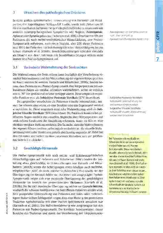 Vorschauseite 5: Pusher-Symptomatik