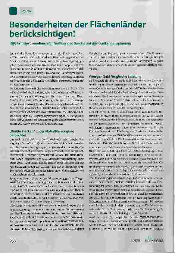 Vorschauseite 1: Besonderheiten der Flächenländer berücksichtigen!