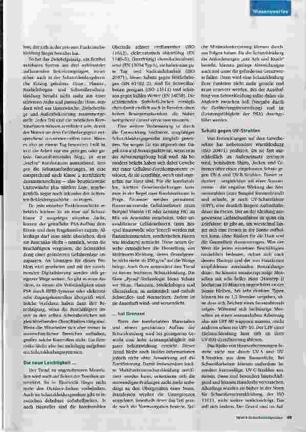 Vorschauseite 2: PSA: Trends + Entwicklungen