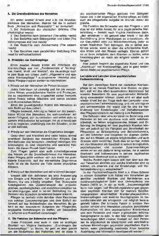 Vorschauseite 2: Weiterbildung in der psychiatrischen Krankenpflege