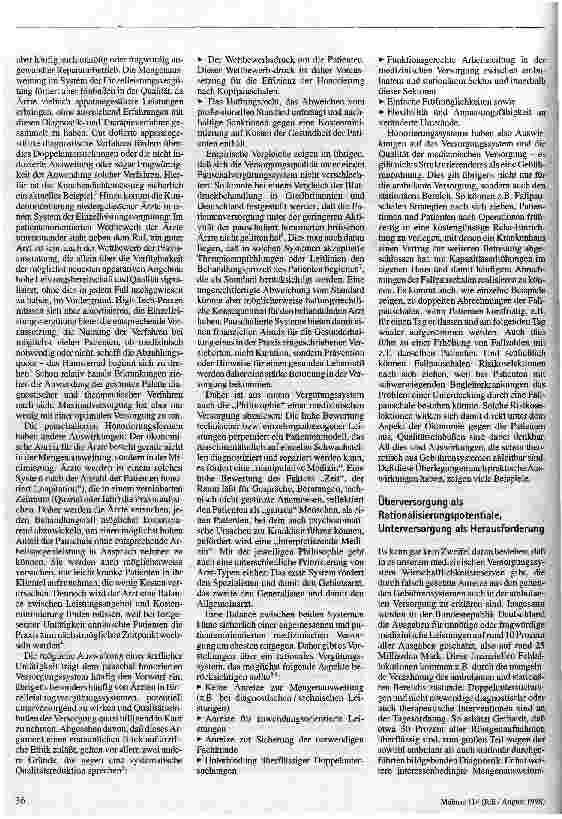 Vorschauseite 3: Qualitätssicherung im niedergelassenen Bereich Aber: Haben wir eine Theorie der optimalen medizinischen Versorgung?