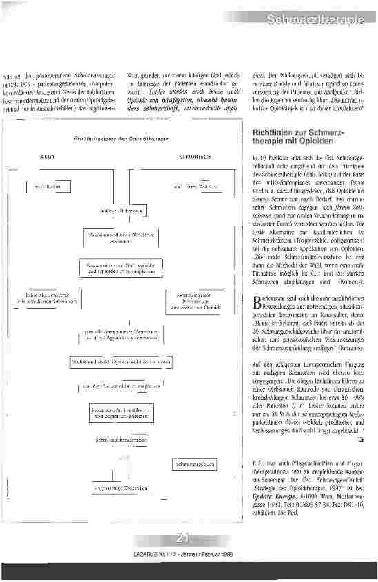 Vorschauseite 2: Strategie der Schmerztherapie