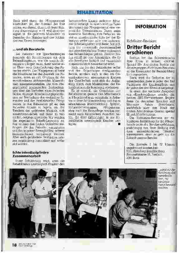 Vorschauseite 2: Bewusstmachen, aktivieren, einüben Rehabilitation von neurologisch geschädigten Patienten