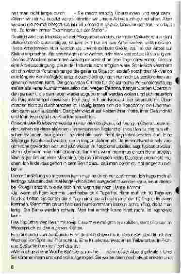 Vorschauseite 4: Arbeitszeitstrukturen im Pflegeberuf - Auswirkungen auf Gesundheit und Privatleben
