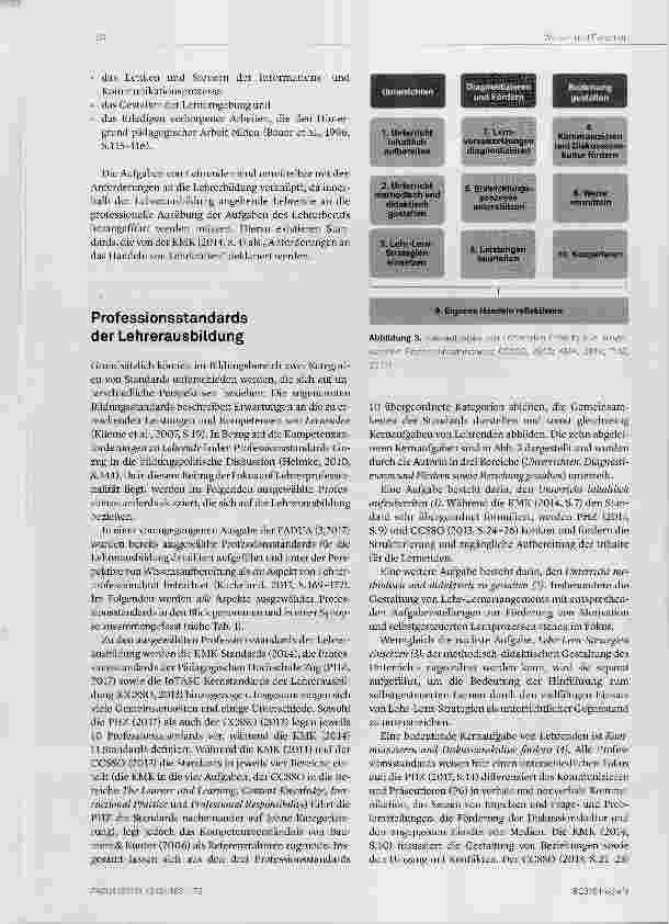 Vorschauseite 6: Professionalität von Lehrenden in den Pflegeund Gesundheitsbemfen Ein Blick auf Gemeinsamkeiten und Unterschiede in der Lehrerausbildung