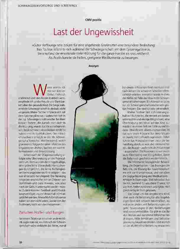 Vorschauseite 1: Last der Ungewissheit