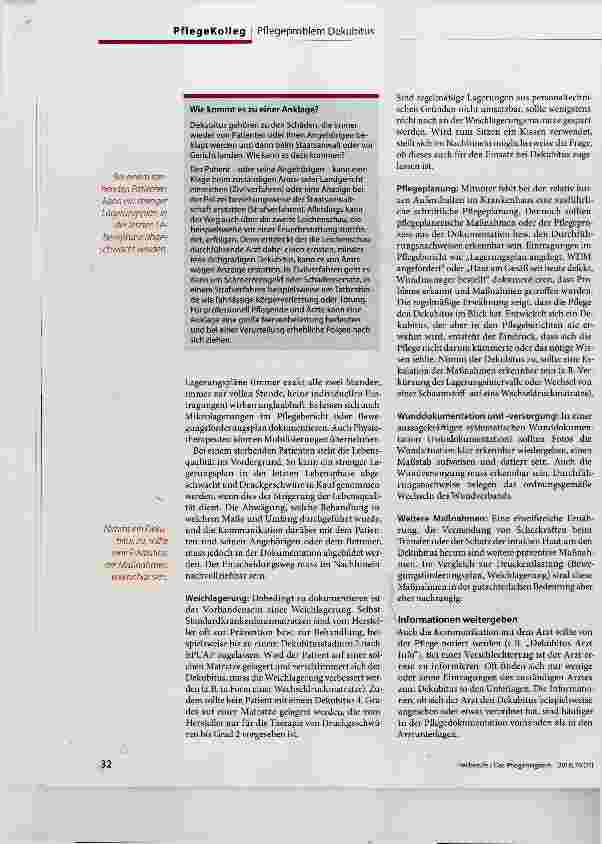 Vorschauseite 3: Dekubitus effizient und nachvollziehbar dokumentieren