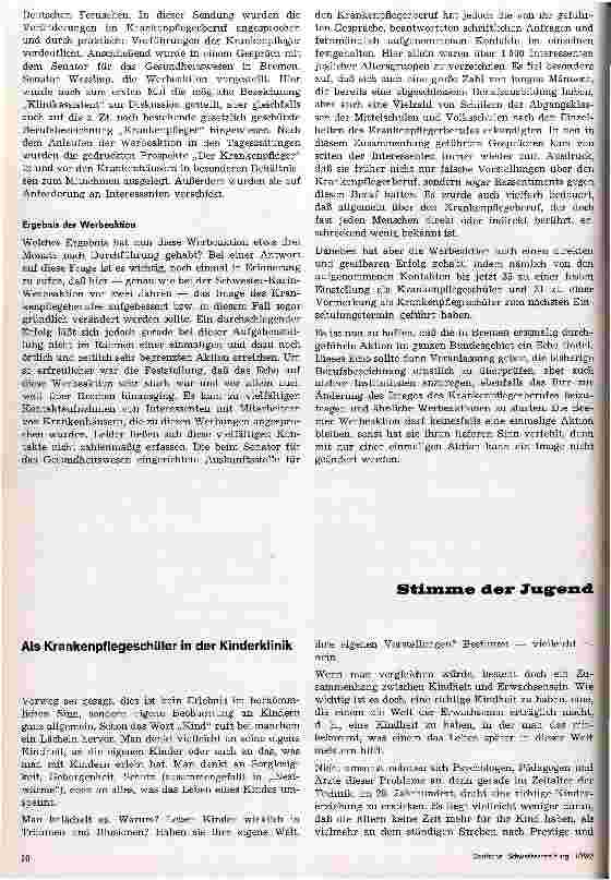 Vorschauseite 6: Klinikassistent? Ein Beruf ändert sein Gesicht - vielleicht auch seine Bezeichnung