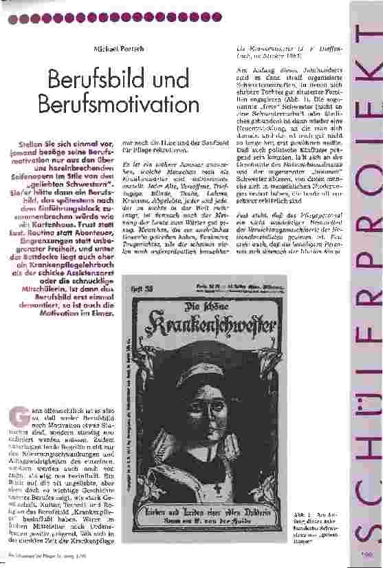 Vorschauseite 1: Berufsbild und Berufsmotivation