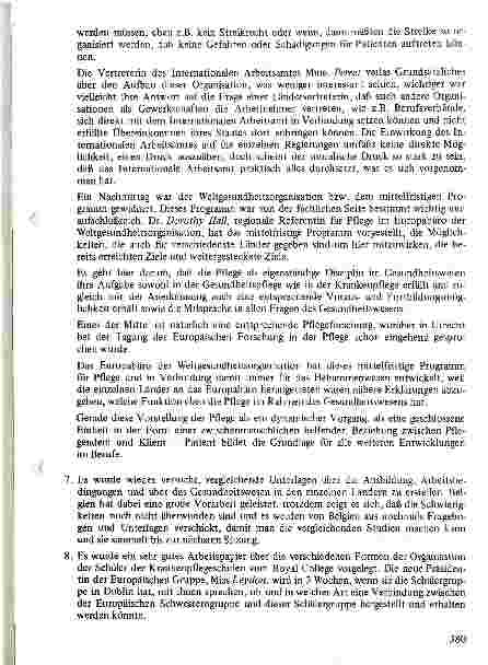 Vorschauseite 3: Zusammenfassende Ergebnisse der Konferenz der europäischen Pflegegruppe vom 7. bis 9. Oktober 1978 in Wien