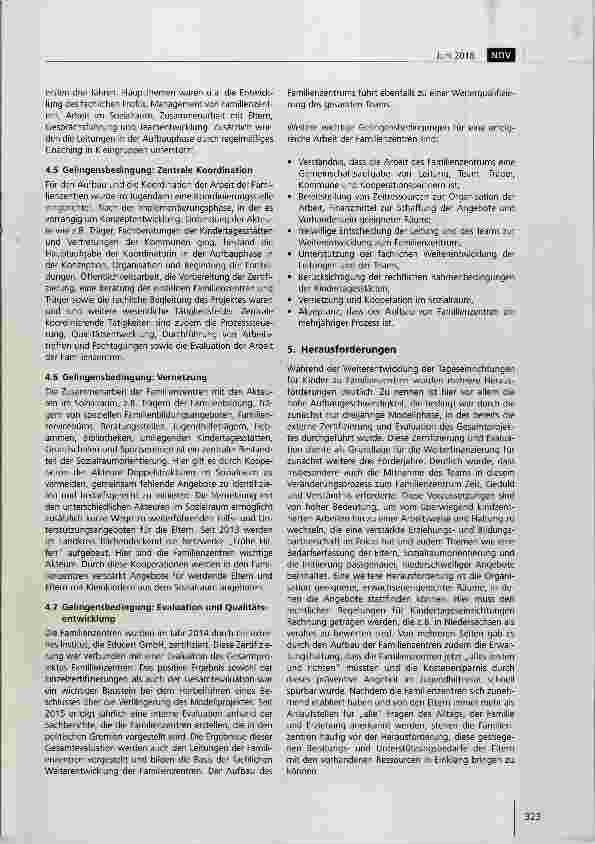 Vorschauseite 3: Familienzentren im Landkreis Osnabrück