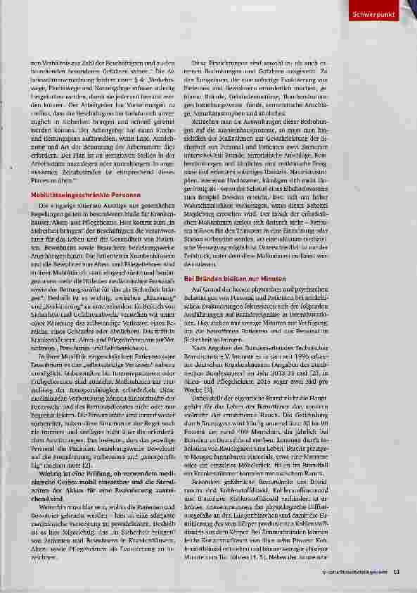Vorschauseite 2: Evakuierung von Intensivstationen