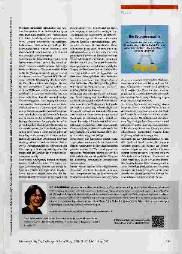 Vorschauseite 4: Big City Challenge