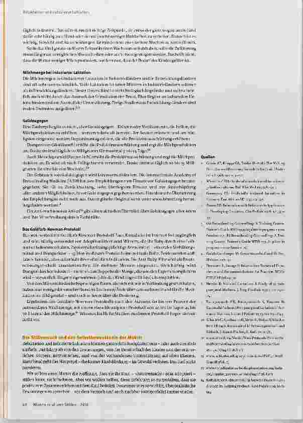 Vorschauseite 4: Relaktation und induzierte Laktation für wen? Warum? Wie?
