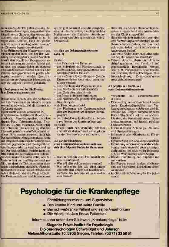 Vorschauseite 3: Organisatorische Möglichkeiten der Pflegedienstleitung in Bezug auf Pflegesysteme, Pflegemethoden und Pflegedokumentation