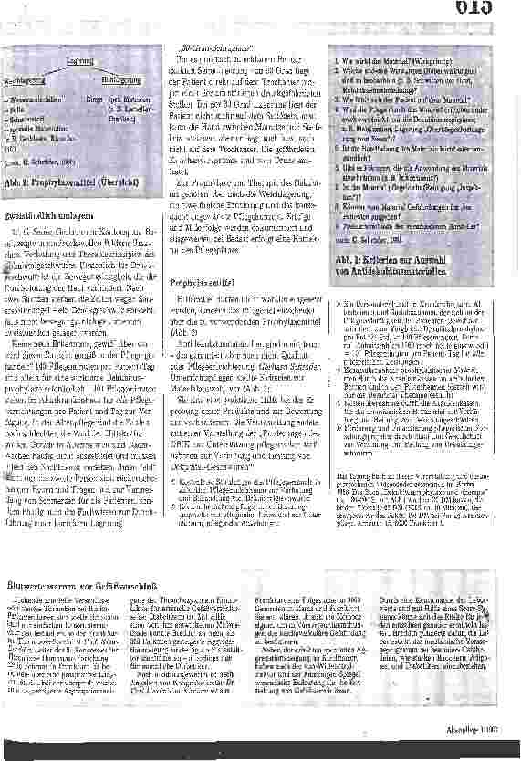 Vorschauseite 2: Dekubitusprophylaxe und -therapie Maßstab pflegerischen Könnens /// 3. Essener Pflegesymposion des DBfK