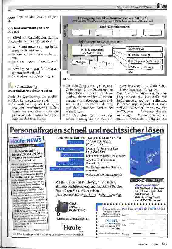 Vorschauseite 2: PC-gestütztes KIS auf SAP R/3-Basis
