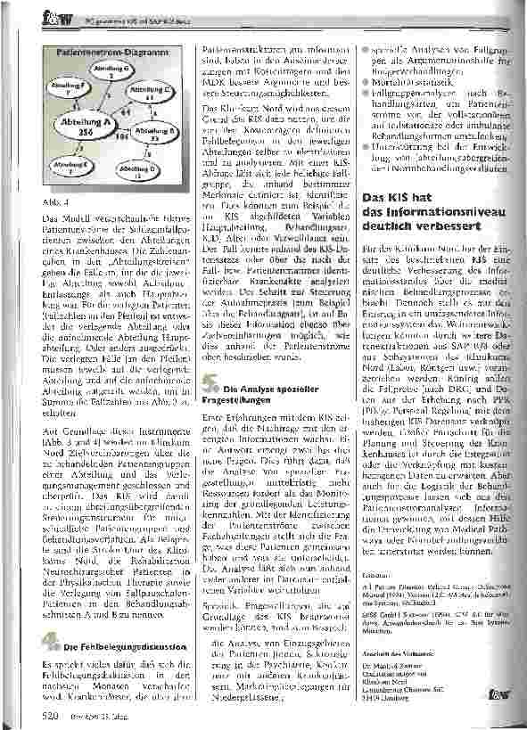 Vorschauseite 4: PC-gestütztes KIS auf SAP R/3-Basis