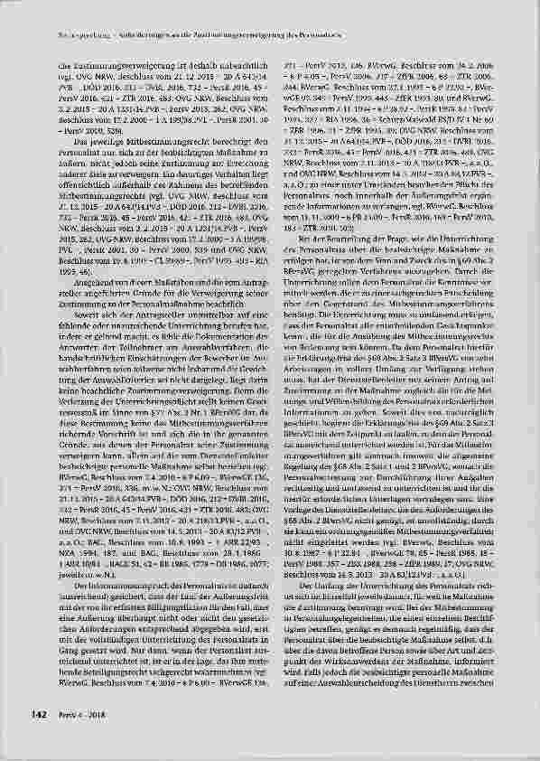 Vorschauseite 2: Anforderungen an die Zustimmungs-Verweigerung des Personalrats