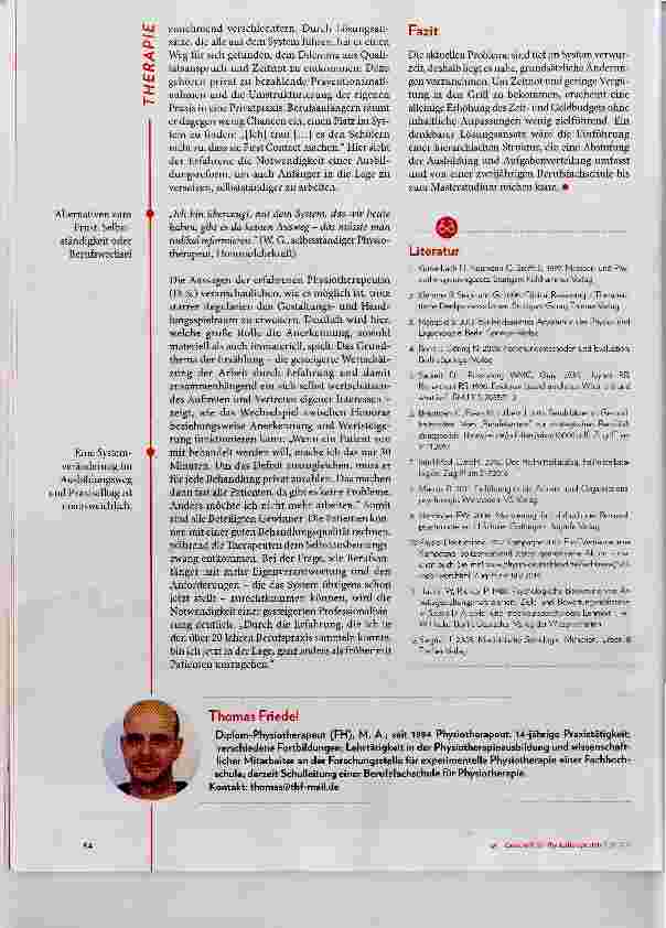 Vorschauseite 5: Ausbildung und Praxisalltag passt das noch zusammen?
