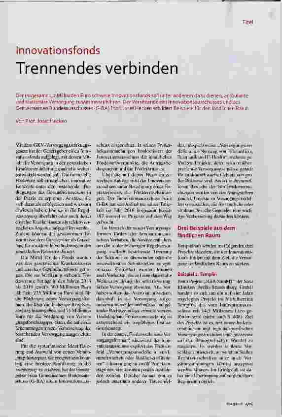 Vorschauseite 2: Trennendes verbinden