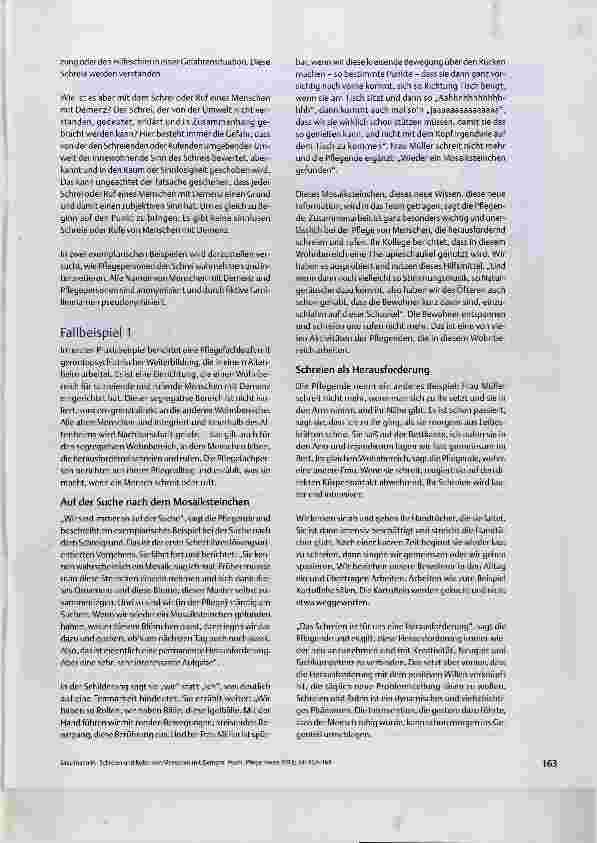 Vorschauseite 2: Schreien und Rufen von Menschen mit Demenz