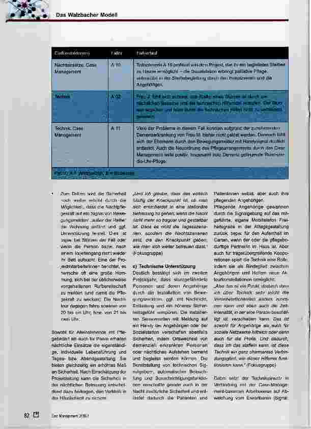 Vorschauseite 4: Das Walzbachtaler Modell: Ambulante Rund-um-die-Uhr-Betreuung für pflegebedürftige Menschen auf der Grundlage Case-Management-basierter Arbeitsweise