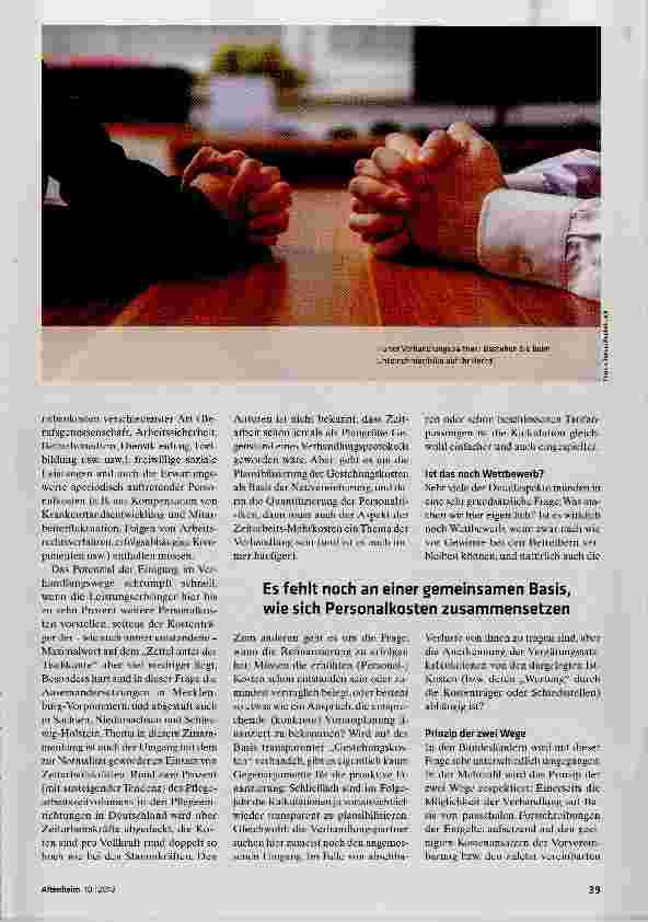 Vorschauseite 2: Verhandlungen im Wandel?