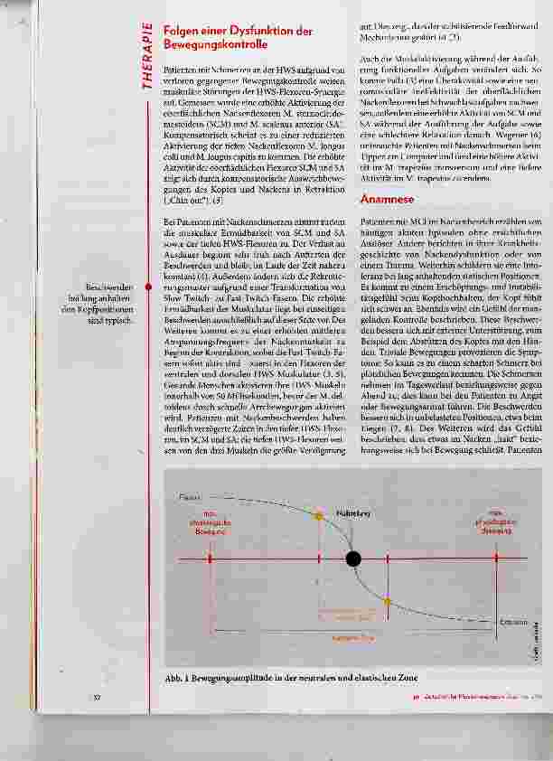 Vorschauseite 2: Dysfunktion der Bewegungskontrolle