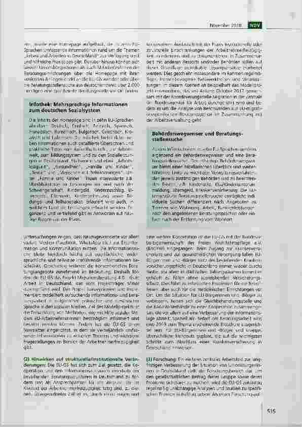 Vorschauseite 2: Die Gleichbehandlungsstelle EU-Arbeitnehmer
