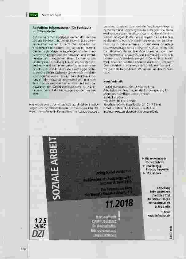 Vorschauseite 3: Die Gleichbehandlungsstelle EU-Arbeitnehmer