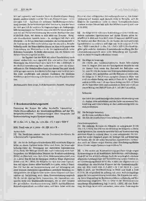 Vorschauseite 5: Krankenhausbehandlung