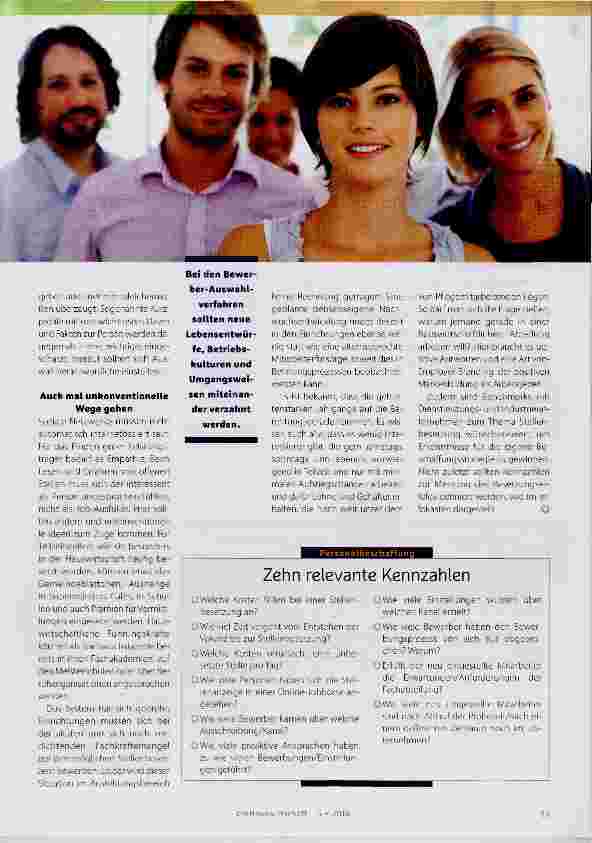 Vorschauseite 2: Recruiting: Gehen Sie neue Wege!