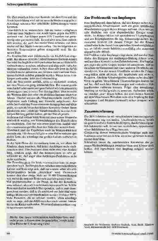 Vorschauseite 3: Immunologische Aspekte des AIDS