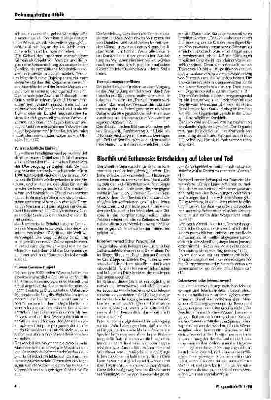 Vorschauseite 3: Mit der Bioethik auf dem Weg zum programmierten Menschen Ein Beitrag zur Auseinandersetzung mit der Bioethik als Legitimationstheorie des biotechnischen Zeitalters