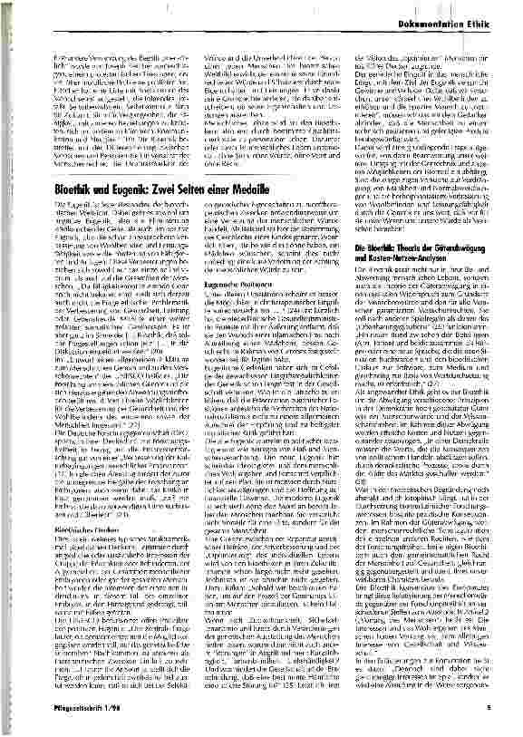 Vorschauseite 4: Mit der Bioethik auf dem Weg zum programmierten Menschen Ein Beitrag zur Auseinandersetzung mit der Bioethik als Legitimationstheorie des biotechnischen Zeitalters