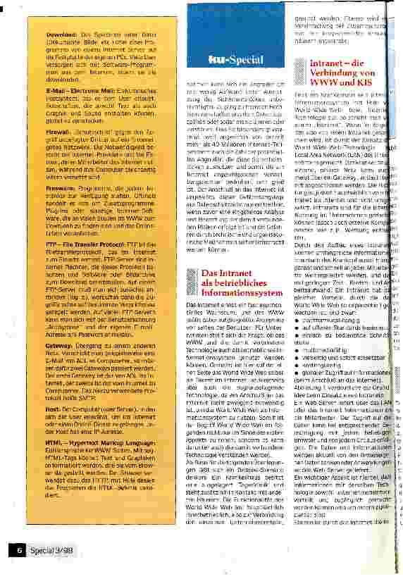 Vorschauseite 3: Internet und Intranet im Krankenhaus Neue Möglichkeiten für Marketing und interne Kommunikation