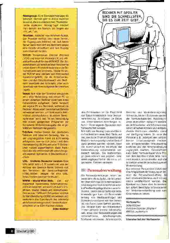 Vorschauseite 5: Internet und Intranet im Krankenhaus Neue Möglichkeiten für Marketing und interne Kommunikation