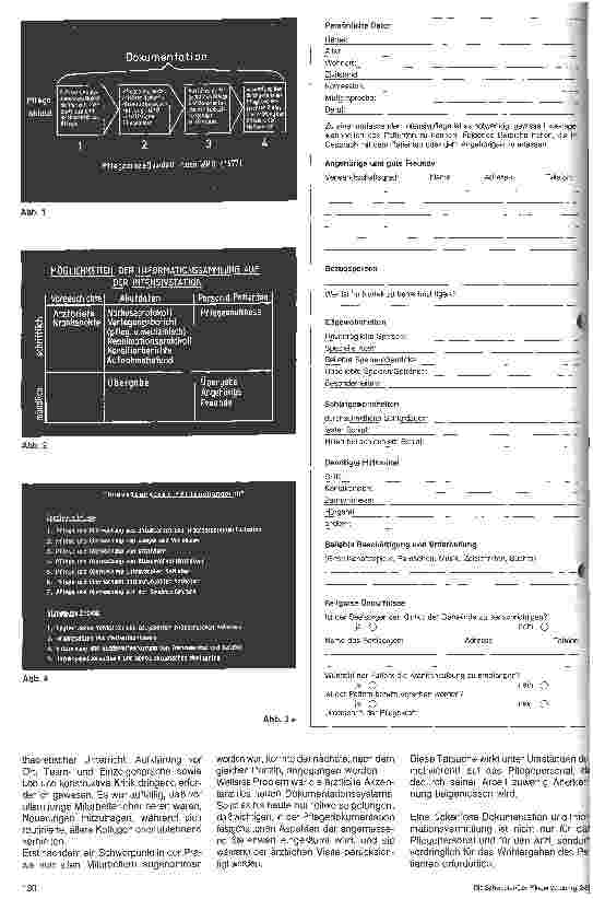 Vorschauseite 2: Einführung der Pflegeplanung auf Intensivstation