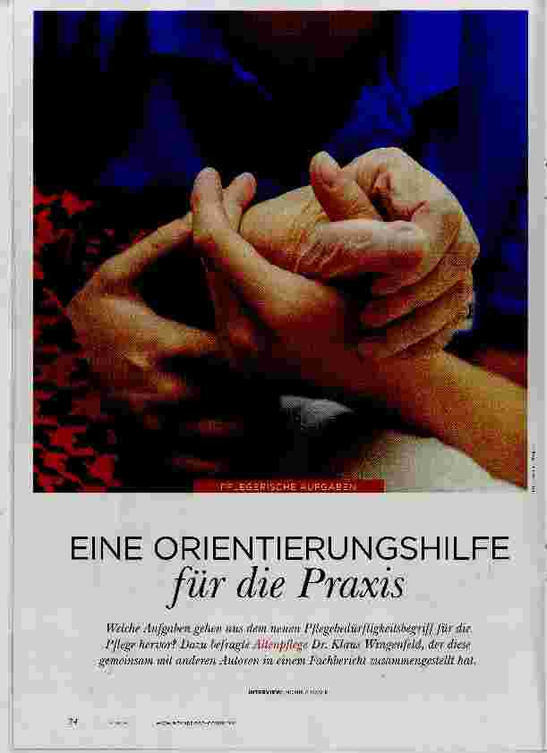 Vorschauseite 1: EINE ORIENTIERUNGSHILFE für die Praxis
