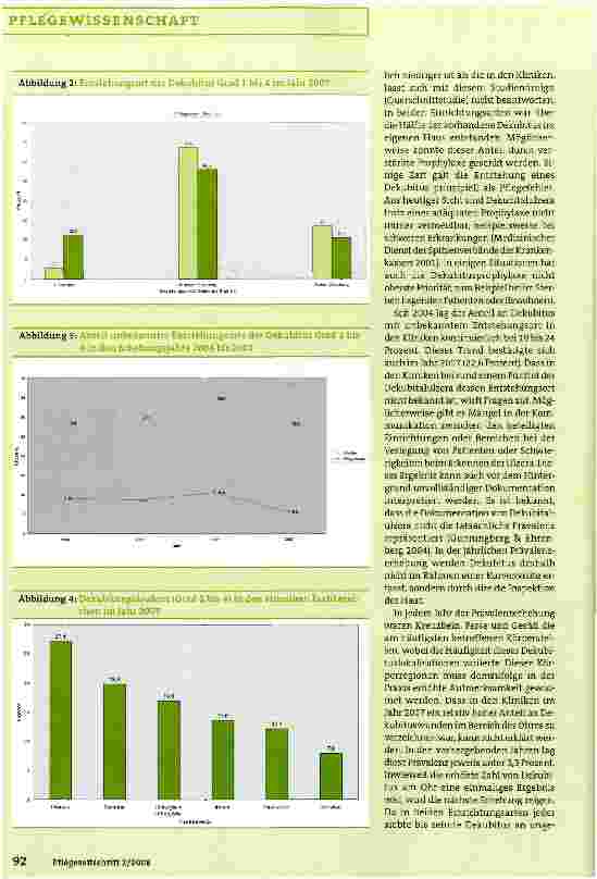 Vorschauseite 3: Dekubitus: Neue Daten zu Risiko, Prävalenz und Entstehungsorten