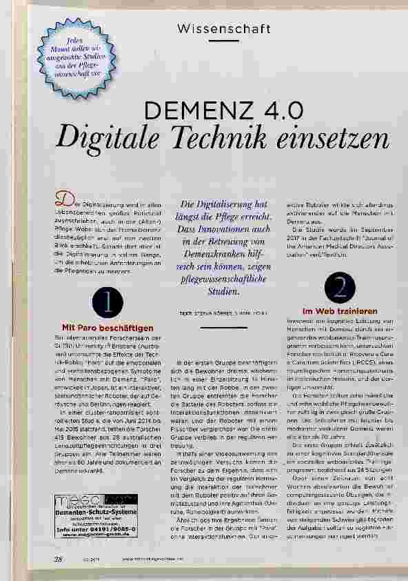 Vorschauseite 1: Digitale Technik einsetzen