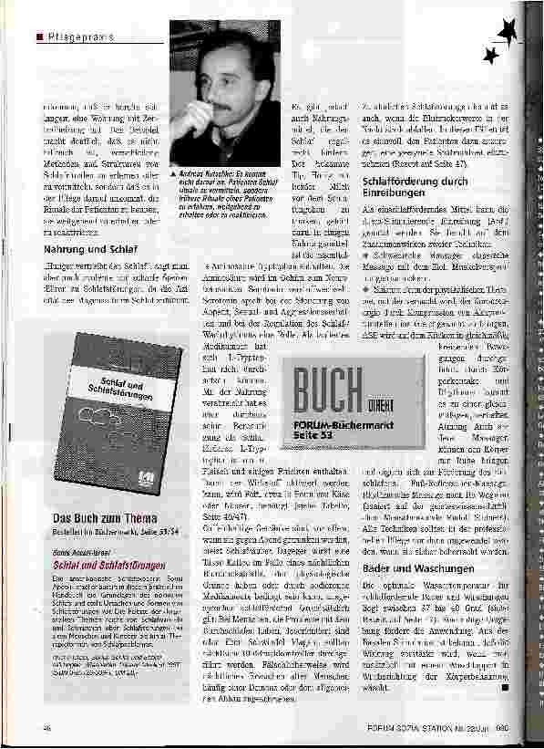 Vorschauseite 3: Wenn der Sandmann keinmal klingelt Schlafstörungen und Schlaflosigkeit Teil 3